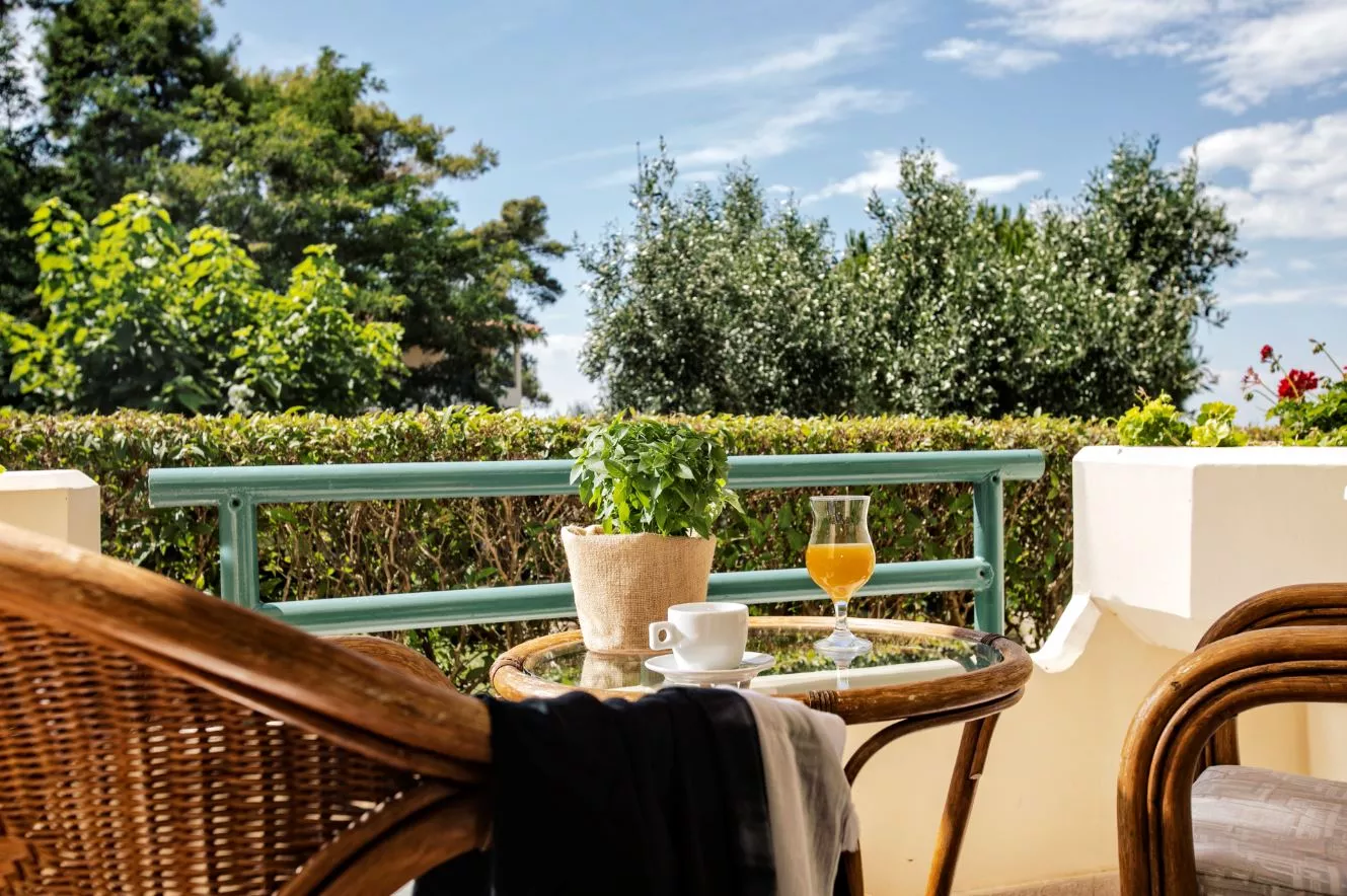 Tiara Holidays - Possidi Holidays Resort & Suites - Family Room with Mountain View - balcony